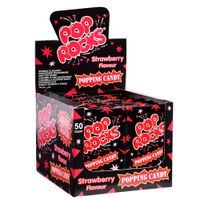 Pop Rocks - Popping Candy Strawberry - 50 stuks - thumbnail