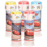 10x Disney Cars bellenblaas flesjes met bal spelletje in dop 60 ml voor kinderen - thumbnail