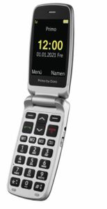 Doro Primo 408 7,11 cm (2.8") 100 g Grafiet, Grijs, Zilver Instapmodel telefoon