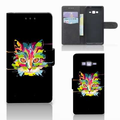 Samsung Galaxy Grand Prime | Grand Prime VE G531F Leuk Hoesje Cat Color