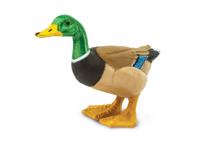 Safari boerderijdier Eend junior 6,9 cm groen/bruin