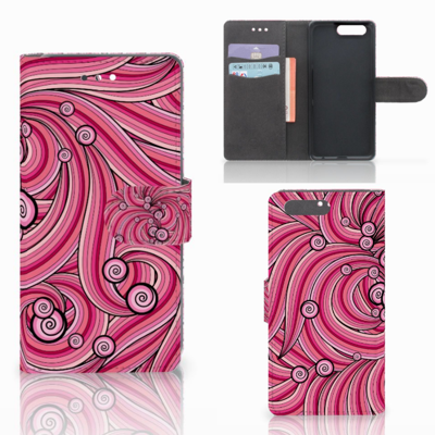 Huawei P10 Hoesje Swirl Pink Huawei P10 Hoesje Swirl Pink