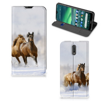 Nokia 2.3 Hoesje maken Paarden - thumbnail