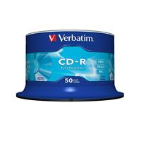 Verbatim 43351 700MB 52x extra bescherming CD-R - 50 Pack spindel