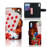 Huawei P20 Wallet Case met Pasjes Casino