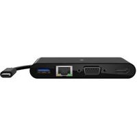 Belkin AVC005BTBK interface hub USB 3.2 Gen 1 (3.1 Gen 1) Type-C Zwart - thumbnail