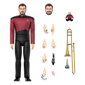 Star Trek: The Next Generation Ultimates Action Figure Commander Riker 18 cm