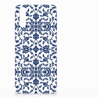 Huawei P20 TPU Case Flower Blue