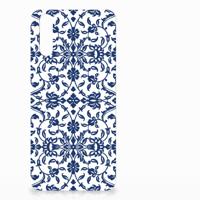 Huawei P20 TPU Case Flower Blue