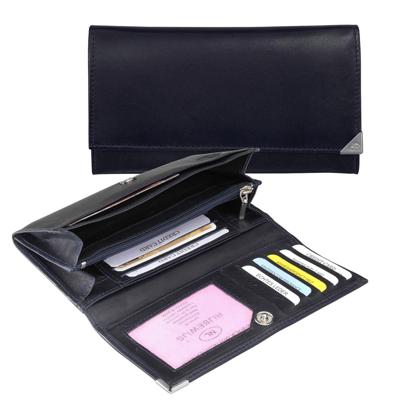 dR Amsterdam Dames Portemonnee 15159 Blue