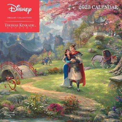 Disney Dreams Collection by Thomas Kinkade Studios: 2023 Wall Calendar - Kalender (9781524872458)