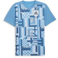 PUMA Heren Olympique De Marseille Derde Pre Match Shirt 2024, Blauw, M