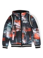 Dkny Kids doudoune NYC Lights à design réversible - Noir - thumbnail