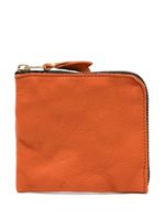 Comme Des Garçons Wallet porte-cartes à fermeture zippée - Orange