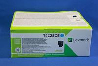 Lexmark 74C2SCE Lasertoner voor CS720 - Cyaan