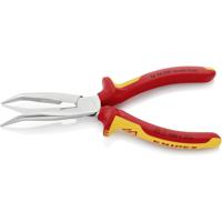 Knipex 26 26 200 VDE Platte rondbektang 45° gebogen 200 mm