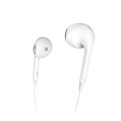 Hama In Ear oordopjes HiFi Kabel Stereo Wit Volumeregeling