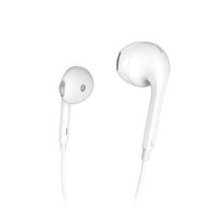 Hama In Ear oordopjes HiFi Kabel Stereo Wit Volumeregeling - thumbnail