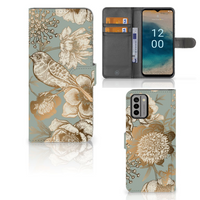 Hoesje voor Nokia G22 Vintage Bird Flowers - thumbnail