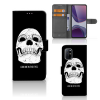 Telefoonhoesje met Naam OnePlus 8T Skull Eyes - thumbnail