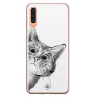 Samsung Galaxy A50/A30s siliconen hoesje - Peekaboo