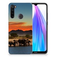 Xiaomi Redmi Note 8T TPU Hoesje Olifanten