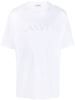 Lanvin t-shirt en coton à logo appliqué - Blanc - thumbnail