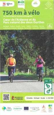 Fietsknooppuntenkaart 208 Coeur de l'Ardenne et PN Deux Ourthes et GAL Fietsknooppuntenkaart 208 Coeur de l'Ardenne et PN Deux Ourthes et GAL