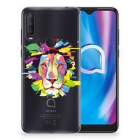 Alcatel 1S (2020) Telefoonhoesje met Naam Lion Color