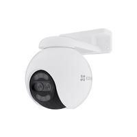 EZVIZ H80x 8MP+2MP Dubbele Lens Wifi Beveiligingscamera Buiten, 4K 360° IP Camera, ColorFULL Nachtzicht Onder Ultra-Weinig Licht, AI-Detectie van Personen/Voertuigen, Automatische Zoomtracking