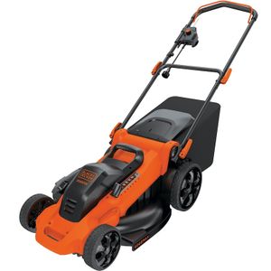 Black & Decker LM2000-QS grasmaaier Duwgrasmaaier AC Zwart, Oranje