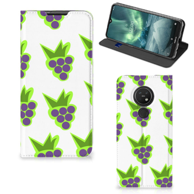 Nokia 6.2 | 7.2 Flip Style Cover Druiven Nokia 6.2 | 7.2 Flip Style Cover Druiven