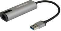 .com USB-A naar ethernet adapter - USB-A naar gigabit network/LAN/rj45 adapter - 2,5GBASE-T (US2GA30) - Netwerkadapter - USB 3.0 - 10M/100M/1G/2,5 gigabit-ethernet x 1 - zwart, spacegrijs