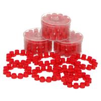 Speelgoed revolver/pistool 12-schots plaffertjes - Buisje met 20 ringen