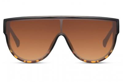 CWI zonnebril shield dames volledig omrand cat. 3 donkerbruin/bruin CWI zonnebril shield dames volledig omrand cat. 3 donkerbruin/bruin