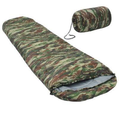 vidaXL Slaapzak lichtgewicht 15 ℃ 850 g camouflage