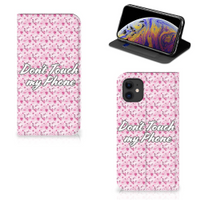 Apple iPhone 11 Design Case Flowers Pink DTMP - thumbnail