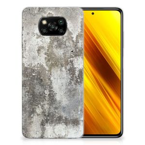 Xiaomi Poco X3 | Poco X3 Pro TPU Siliconen Hoesje Beton Print