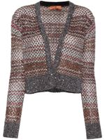 Missoni cardigan à sequins - Noir