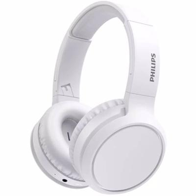 Philips 5000 series TAH5205WT/00 hoofdtelefoon/headset Hoofdtelefoons Draadloos Hoofdband Muziek USB Type-C Bluetooth Wit