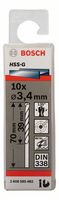 Bosch Accessoires Metaalboren HSS-G, Standard 3,4 x 39 x 70 mm 10st - 2608585482 - thumbnail