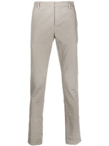 DONDUP pantalon chino à coupe slim - Gris