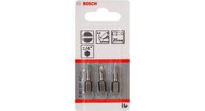 Bosch Accessories Gleuf-bit 4 mm Extra hard C 6.3 3 stuk(s)