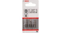 Bosch Accessories Gleuf-bit 4 mm Extra hard C 6.3 3 stuk(s) - thumbnail