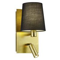 Trio Slaapkamer leeslamp Marriot goud 271470279