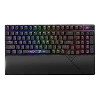 ASUS ROG Strix Scope II 96 Wireless Gaming Keyboard, Tri-Mode Connection, Dampening Foam & Switch-Dampening Pads, Hot-Swappable Pre-lubed ROG NX Snow Switches, PBT Keycaps, RGB-Black, US