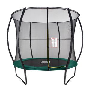 Trampoline - Senz Sports - Premium - 244 cm - Rond - Groen - J5000 ser