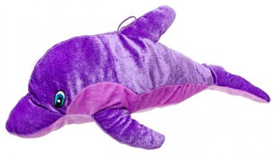 LG Imports knuffeldolfijn 42 cm paars