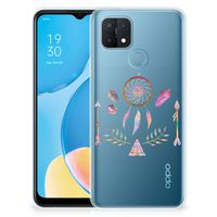 OPPO A15 Telefoonhoesje met Naam Boho Dreamcatcher