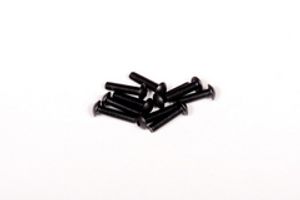 M3x12mm Hex Socket Button Head - Black (10pcs) (AXA116)